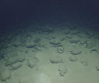 Amphora from the shipwreck