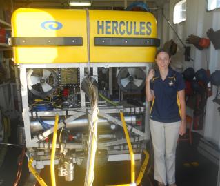 Hercules ROV and Susie, Educator at Sea