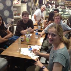 Marisa, George, Todd and Sean at the Istanbul airport