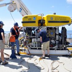 The team prepares Hercules for launch.