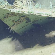 Exterior Hull of Ship with Numbers