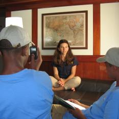 Argonauts filming on Nautilus