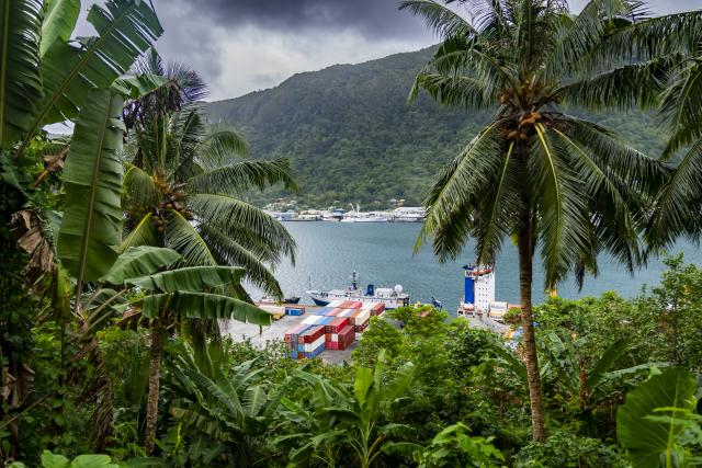 Pago Pago port