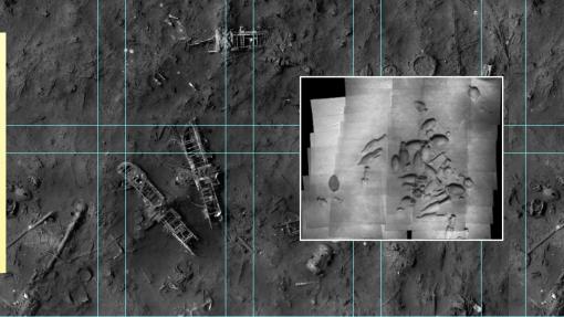 Photomosaics of the Macon wreck