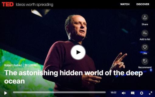 Robert Ballard TED Talk