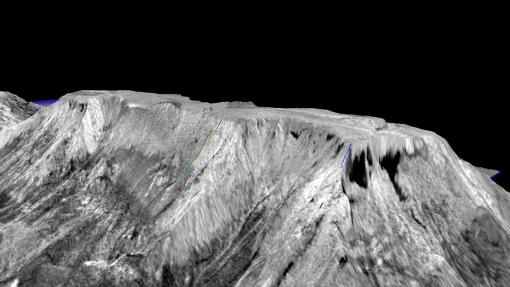 Backscatter seafloor mapping