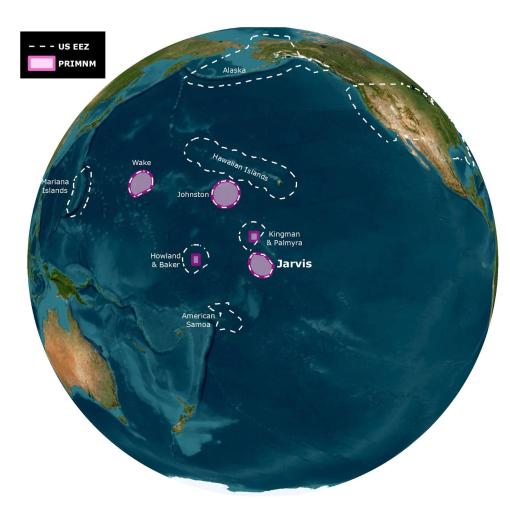 Pacific Islands Map