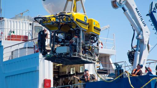 ROV launch