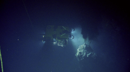 ROV Hercules explores a vent