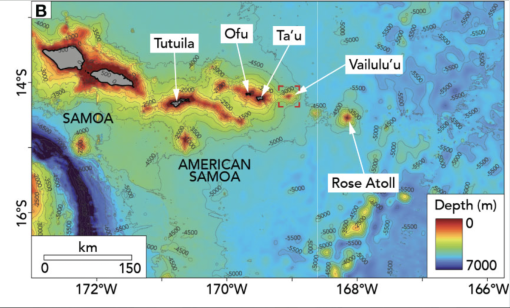 Samoa Island Chain 