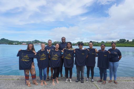 Lebuu's Voyage Palau participants