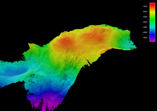 Multibeam mapping Palau