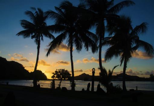 Palau sunset